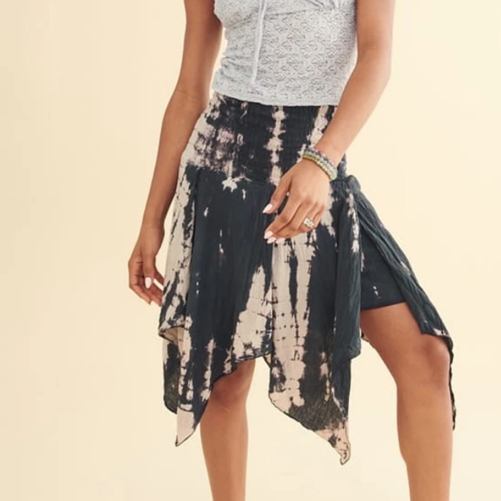 Asymmetrical Tie dye Skirt/Dress